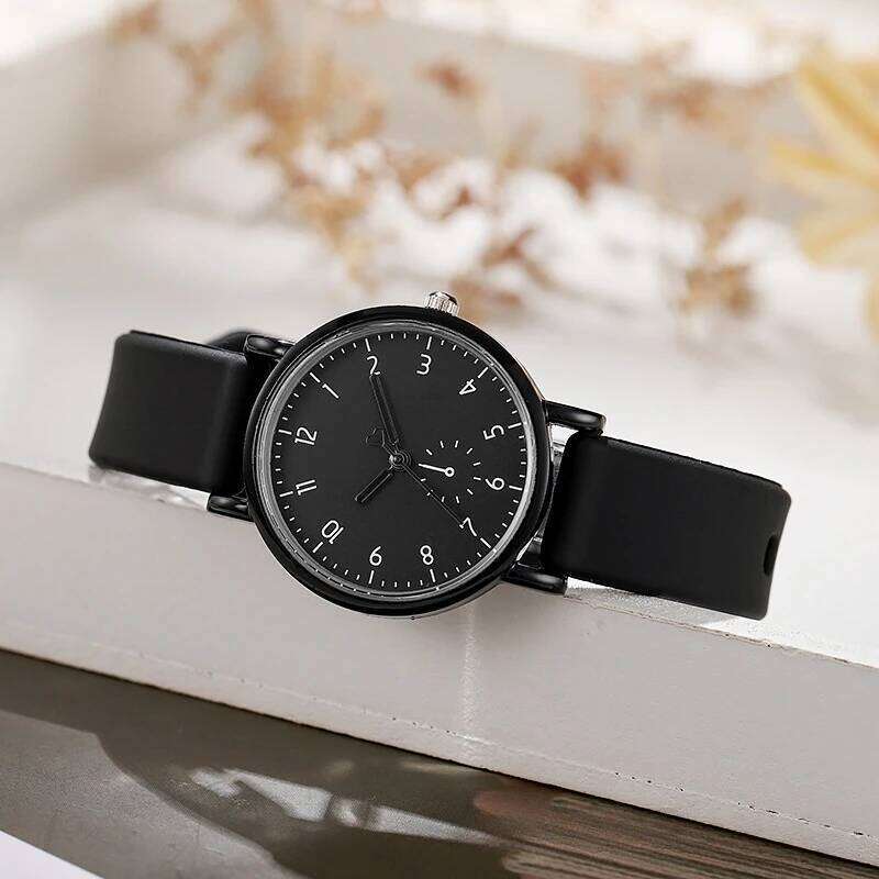 Women's Fashion Simple Quartz Student Sports H260228