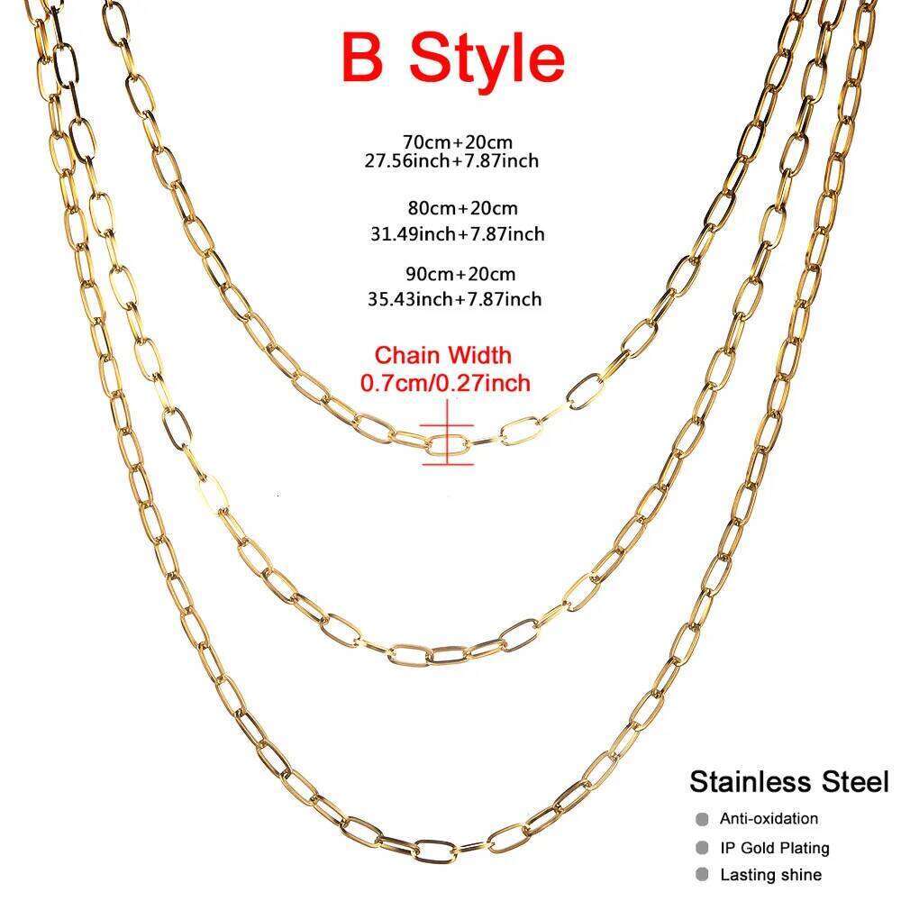 MinaMaMa Stainless Steel Paperclip Waist For Women Minimalist Beach Bikini Sexy Belly Chain Body Jewelry H260228