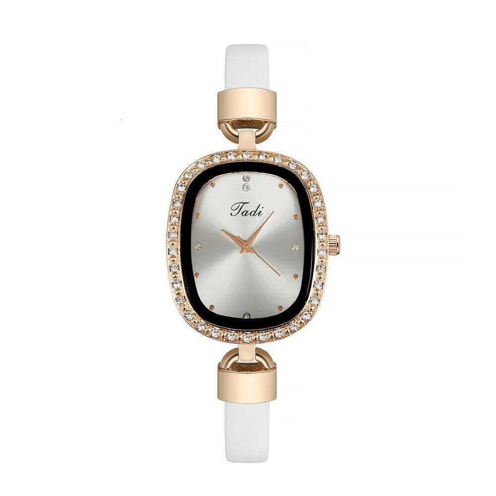 Women's Wrist Rhinestone Fine Strap Ladies' Fashion es Quartz Women Timepiece H260228