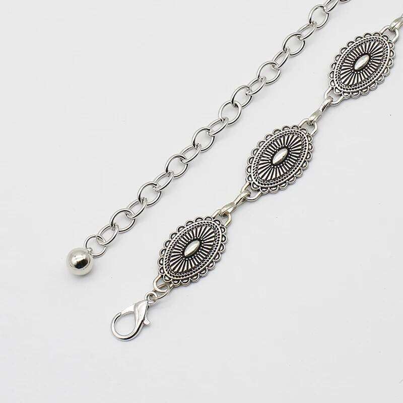 Retro Versatile Ethnic Style Metal Bohemian Belt For Women Fashion Sweater Chain Waist Seal Body Decor Accessories. H260228