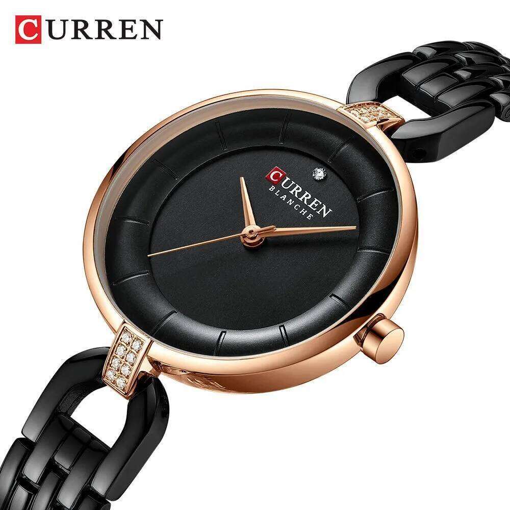 Curren 9052 Relojes Para Damas Steel Belt Quartz Women's Simple Fashion es for Women Relogio Feminino H260228
