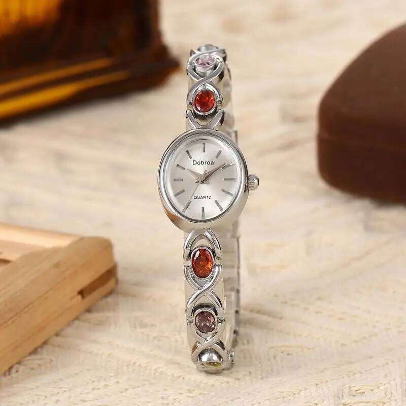 val color treasure rainbow light luxury classic cute oval women's , give yourself gift as a friend H260228