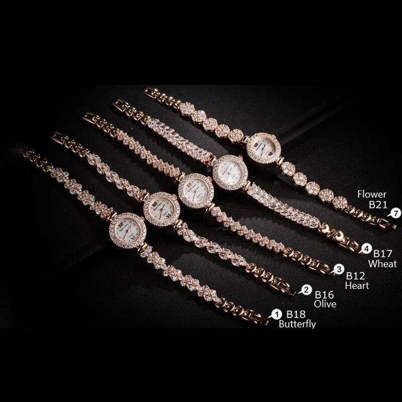 Royal Crown Women's Japan Quartz Hours Fine Fashion Jewelry Band Shell Rhinestones Girl Birthday Gift H260228