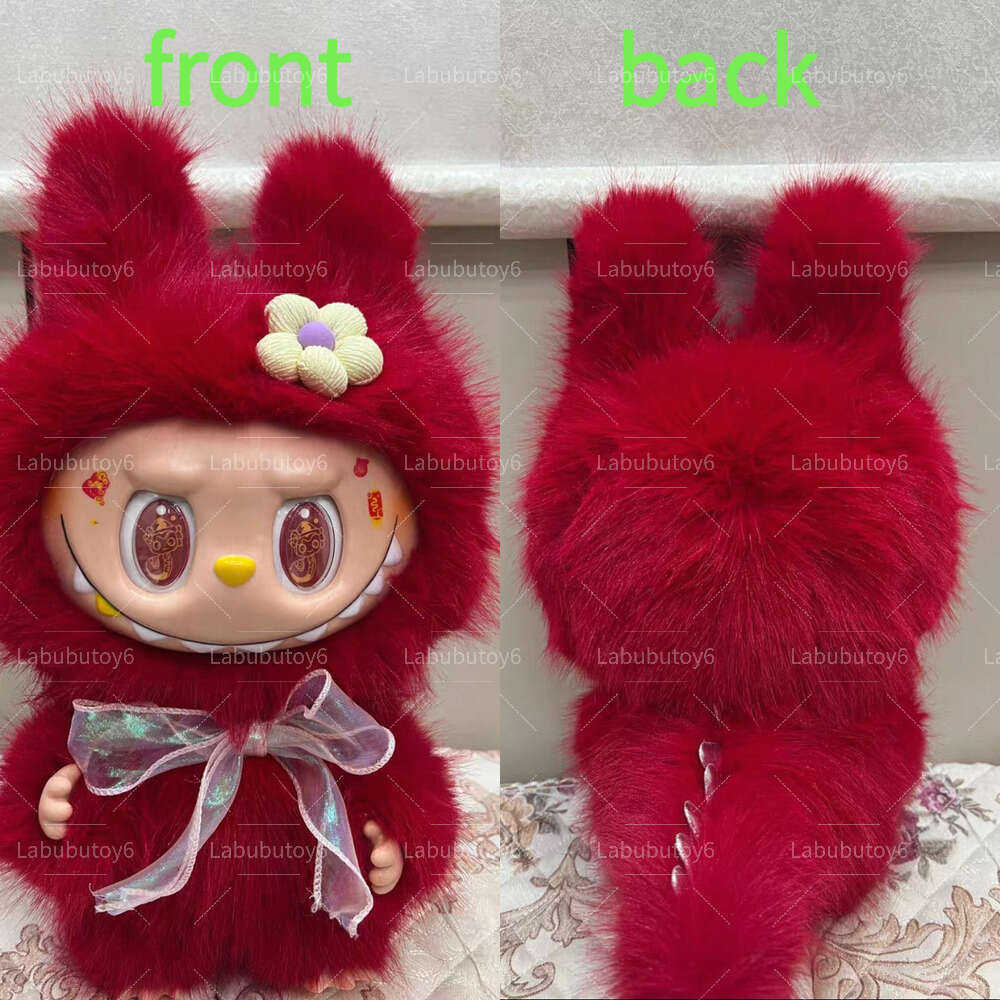 38Cm Pink White Purple Labubu The Monsters Rock The Universe High Energy Ahead Confirmed Vinyl Doll QIAOWANTONG