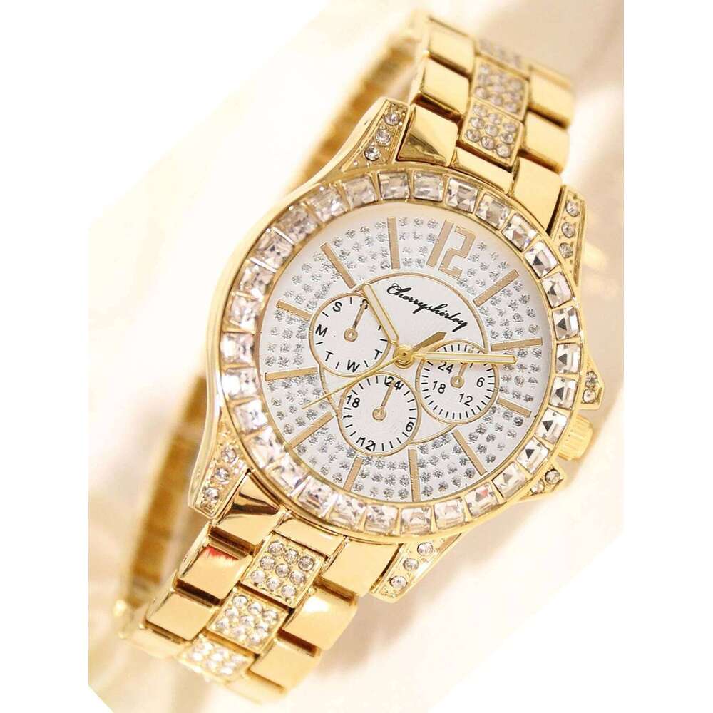 Fashion Women Quartz Set Strap Ladies Wrist Alloy Female Clock Reloj Mujer H260228