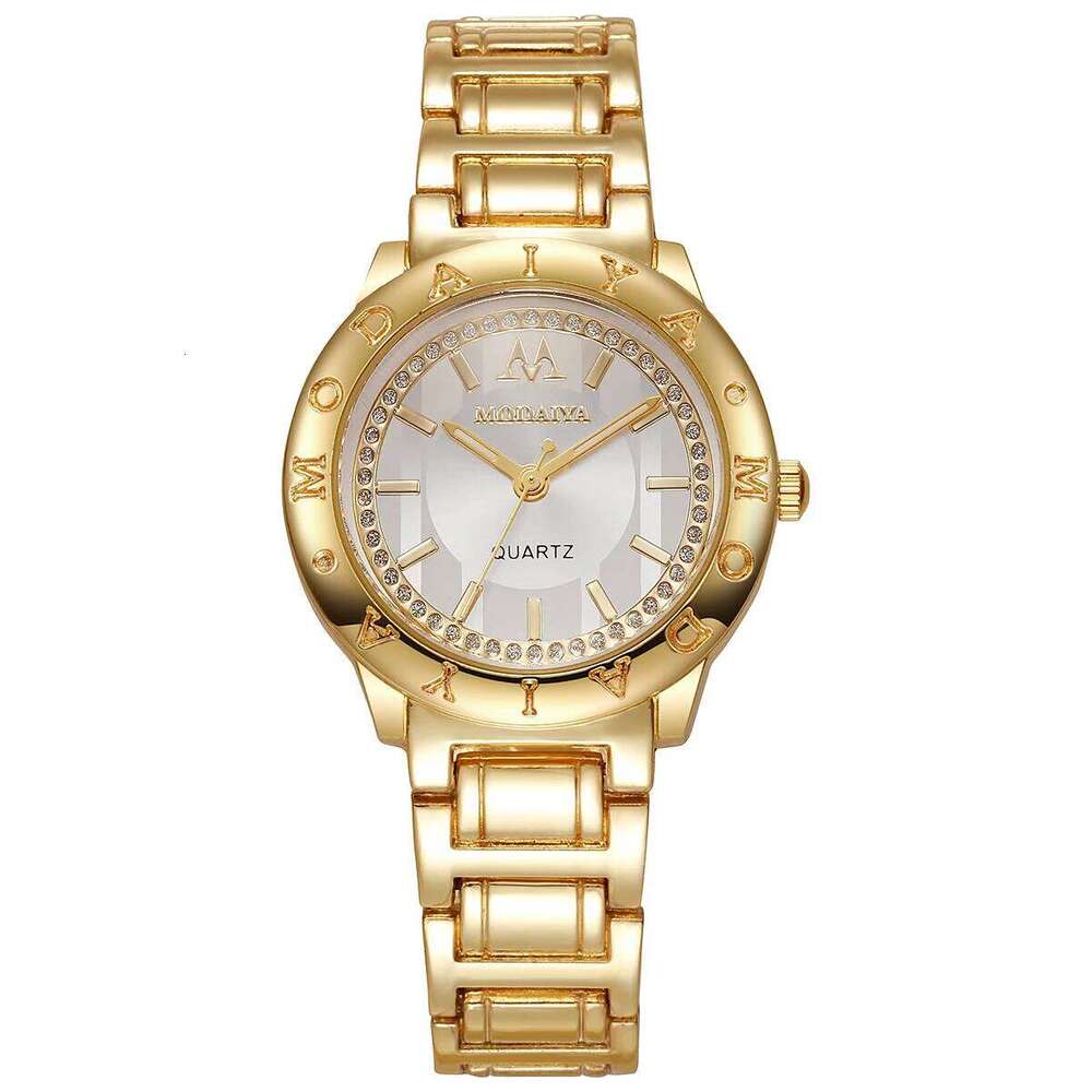 Elegant for Women Gold Fashion Ladies Quartz Diamond Female Wrist Reloj Mujer H260228