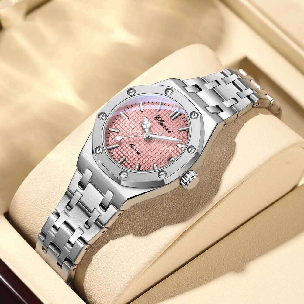 CHENXI Fashionable Classic Wrist Waterproof Luminous Calendar Quartz es for Woman Relojes Para Damas H260228