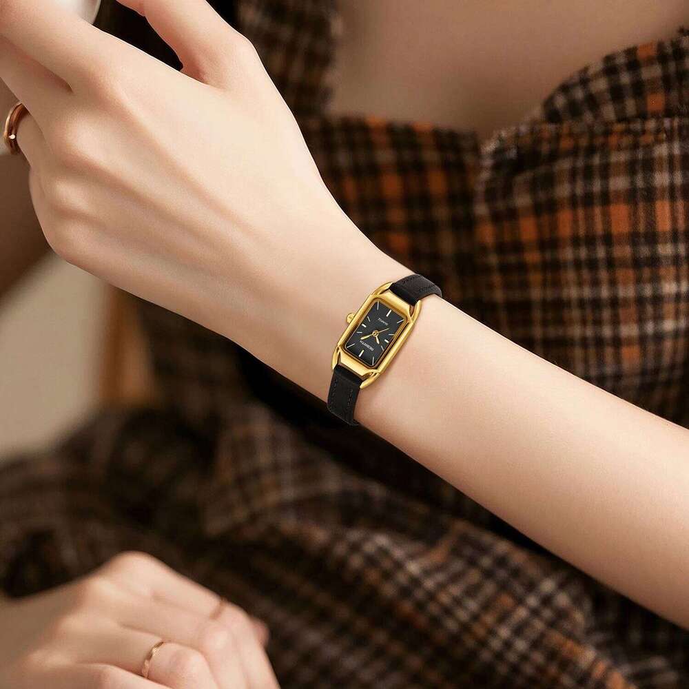 Women's Leather Belt Retro Casual Quartz Is Suitable for Daily Wear H260228