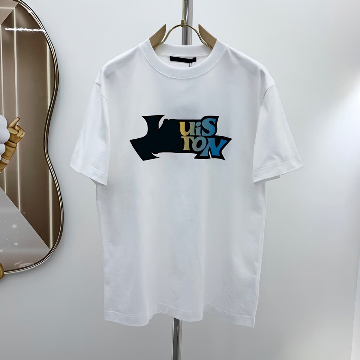 5A Designer Mens T Shirt Tops T-Shirts Womens Tees Trends Designer Cotton Short Sleeves Tshirts Clothing Street Sleeves Clothes