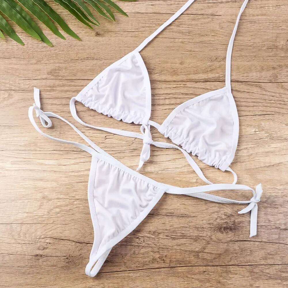 Fashion Sexy Backless Adjustable Bralette Bra Set Panties Underwear Z260301