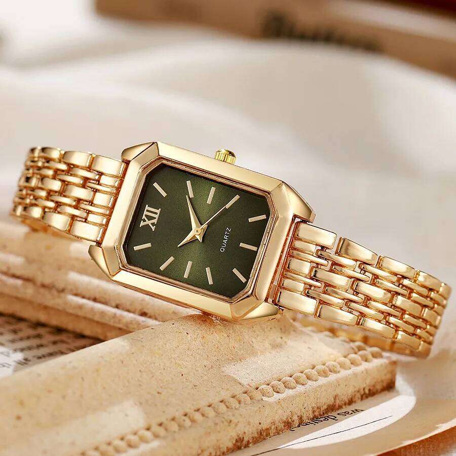 New es for Women Ladies Wrist Gold Quartz Minimalist Gift H260228