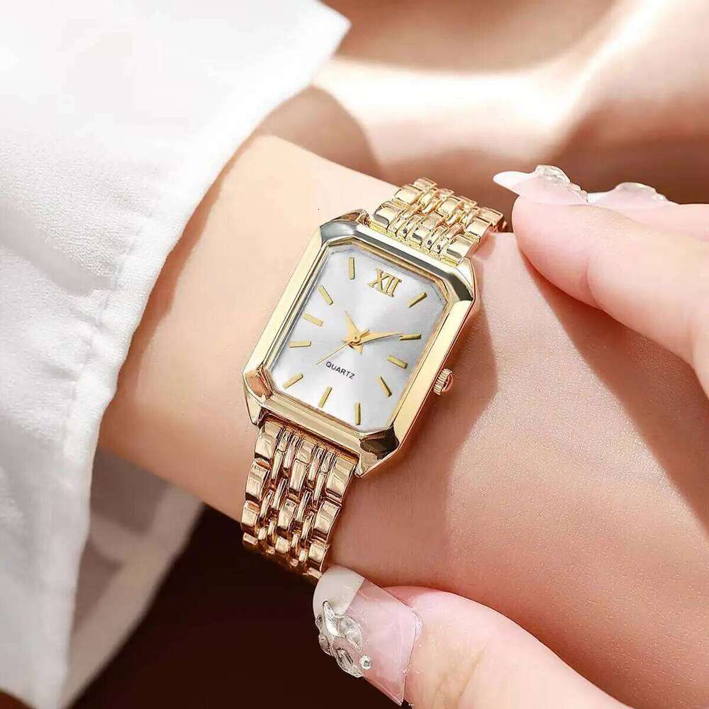 Elegant Rectangle Women es Fashion Ladies Quartz Wristes Reloj Mujer Girls Clock GiftWithout Box H260228