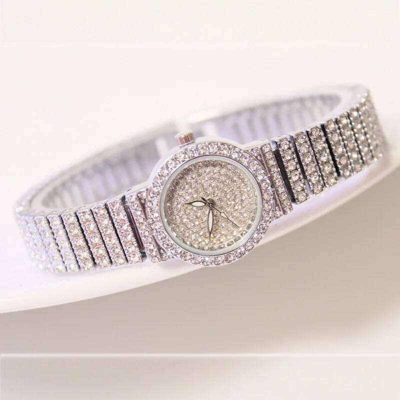 BS Famous Brands Diamond Ladies Wrist es Female Small Wrist Rose Gold Women Montre Femme H260228