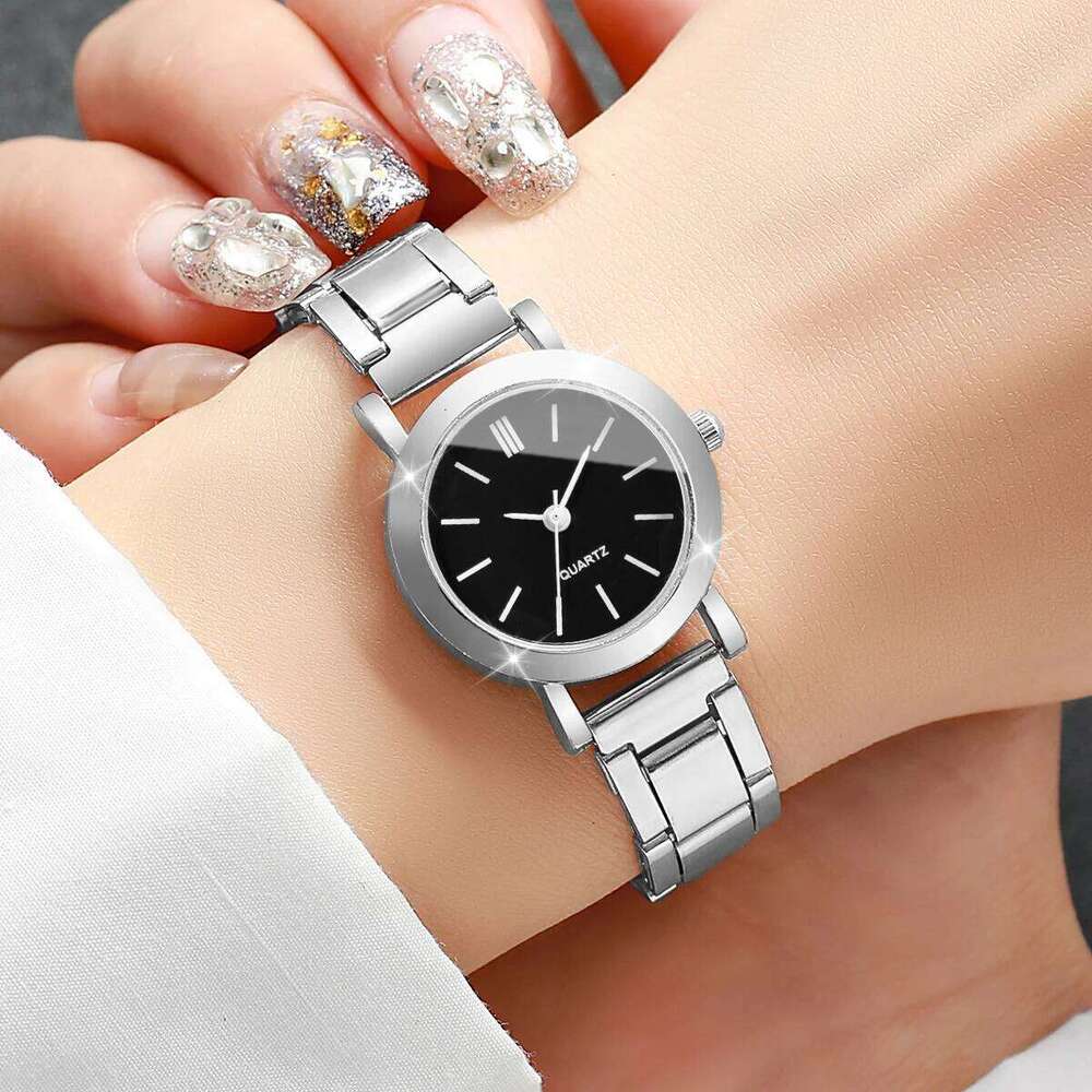 Simple Small Dial Women Ladies Fashion Analog Quartz Girls Clock Reloj MujerWithout Box H260228