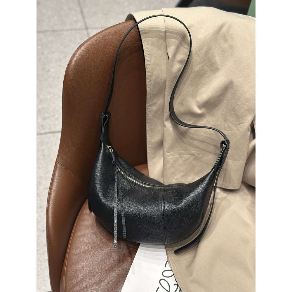 Luxury Shoulder Bags Top Layer Cowhide Dumpling Bag Spring Summer New Model Niche High End Casual Stylish Genuine Leather Shoulder And Crossbody For W