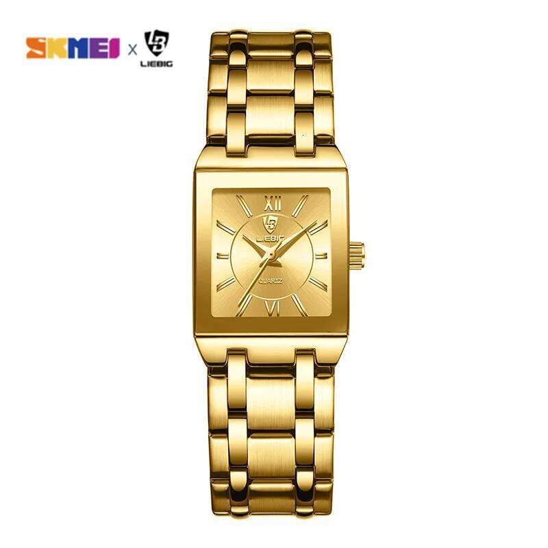 2022 Luxury Golden Quartz Wristes For Women Ladies Fashion 30m Waterproof Female Girl es Relogio Feminino Clock L1029 H260228