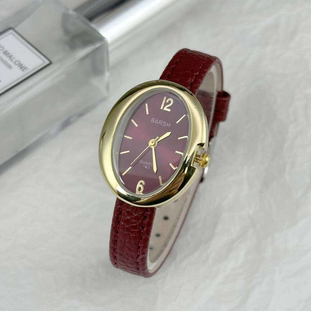Fashion Quartz for Women Simple Leather Strap Pigeon Egg Dial Ladies es Luxury Gift Girl Wristes Dropshipping H260228