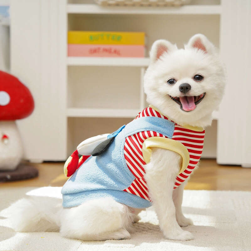 Famous brand Autumn winter four legged clothing cats pet supplies fleece cute plush toys for dogs Teddy and Bichon cross border wholesale pupakaIK