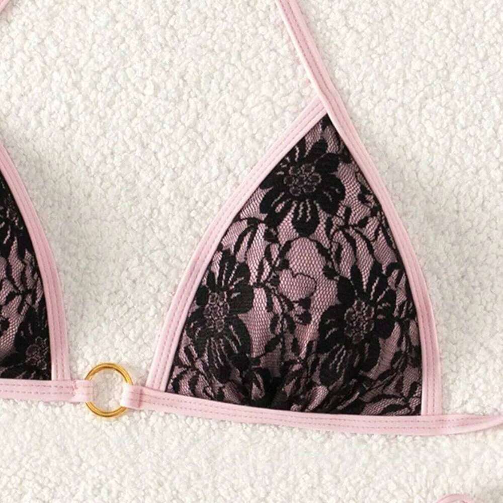 New Sexy Bikinis Lace Swimsuits Women Swimwear Push Up Female Beach Swimming Wear Bathing Suits Brazilian Bikini Set Pool Bather Z260301