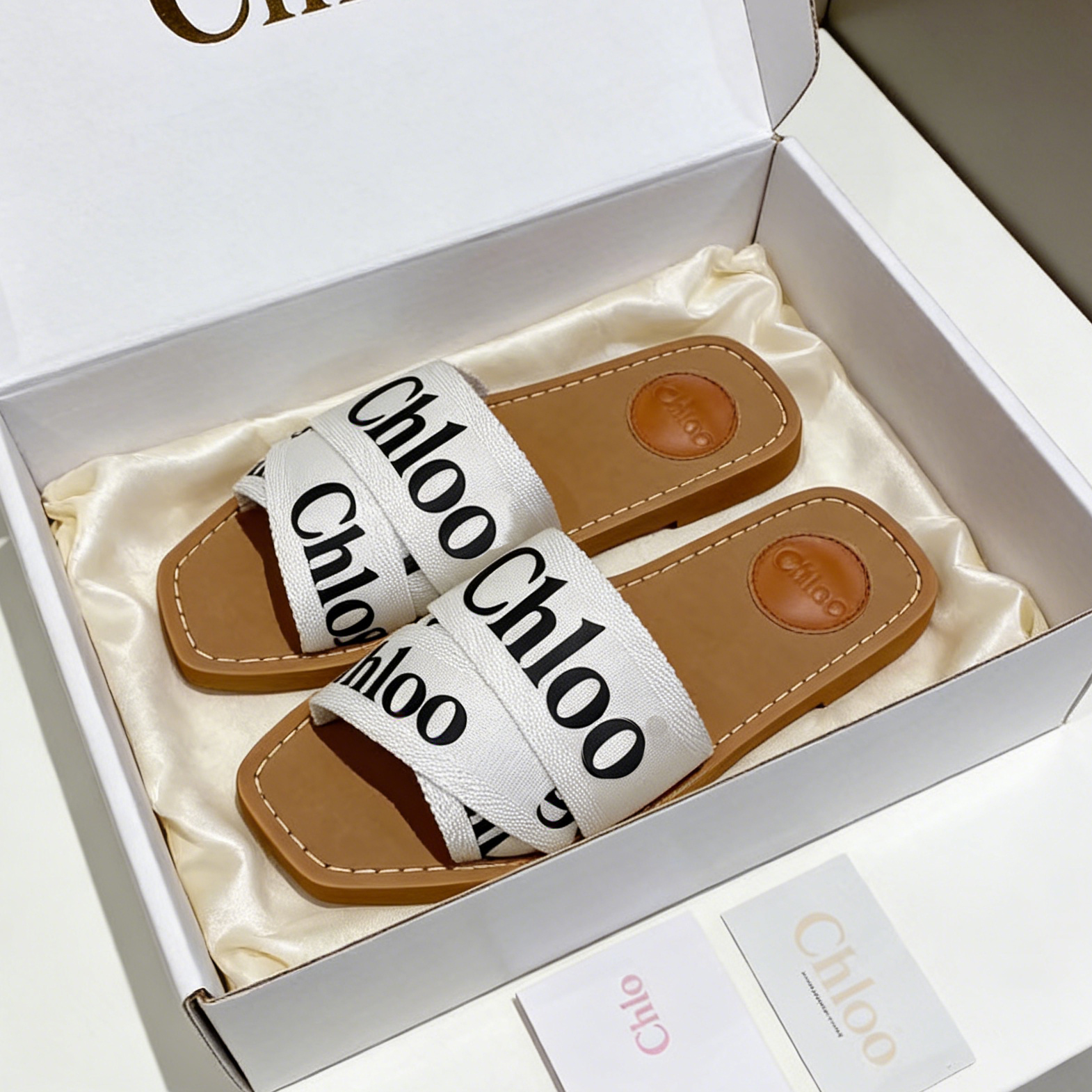 Designer Luxury Sandals Flat Slides Canvas Slippers Womens sandal sandale shoes casual bottom summer flat flip flops women size 35-42