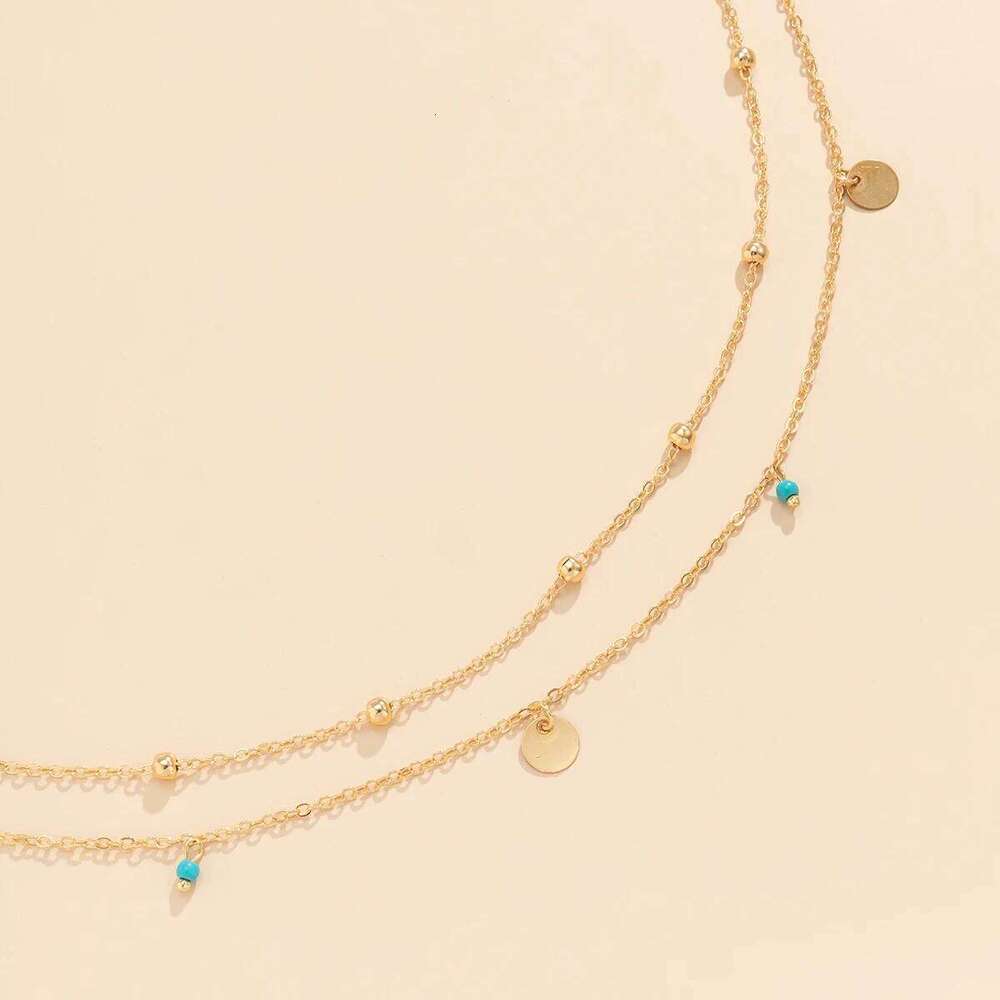 Ingemark 2Pcs/Set Boho Minimalism Waist Beads Chain for Women Summer Bikinis Vintage Geometric Sequins Belly Belt Body Jewelry H260228