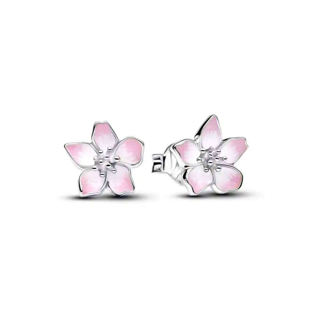 2026 New 925 sterling silver spring Flower Heart Shape Bee Butterfly Rings Earrings Necklace fit Women Bracelets DIY Jewelry Gift