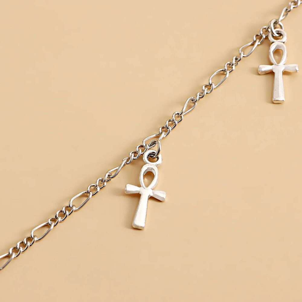 2022 New Fashion Crystal Cross Belly Jewelry for Women Sexy Body Waist Chain Bijoux H260228