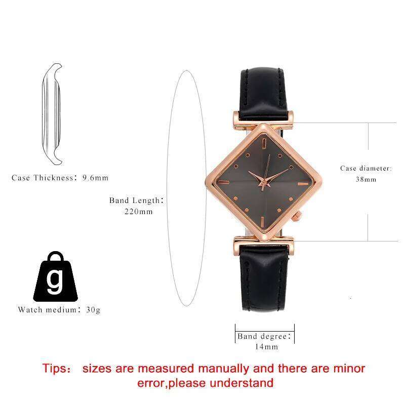 Brand Women's Wrist Women Quartz es Ladies Clock Leather Gift Reloj Mujer relojes de mujer H260228
