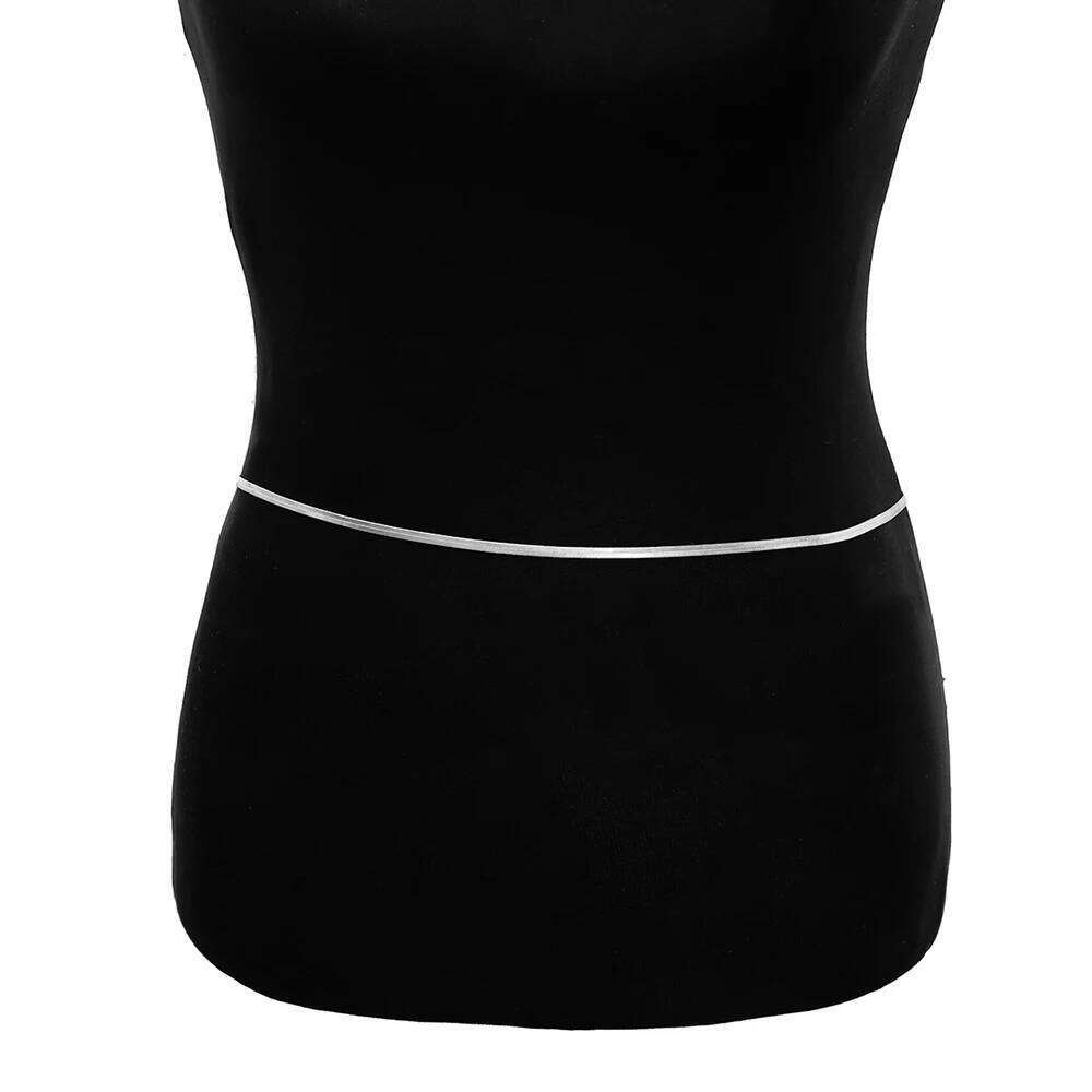 Simple Africa Indian Accessory Waistband Fashion Belly Belt Gold-plate Necklace For Women Sexy Snake Chain Waist Body Jewelry H260228