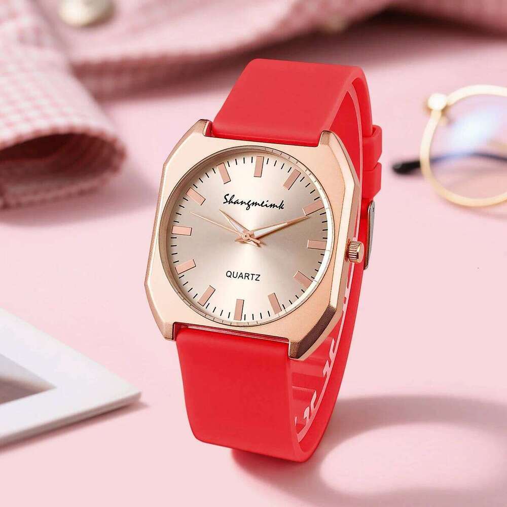 Colorful fashion casual silicone sport women men quartz es H260228