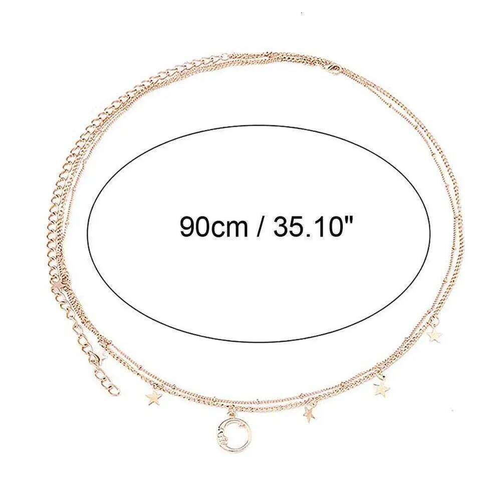 Belly Belt Women Double Layer Pants Fashion Sexy Adjustable Waist Chain H260228