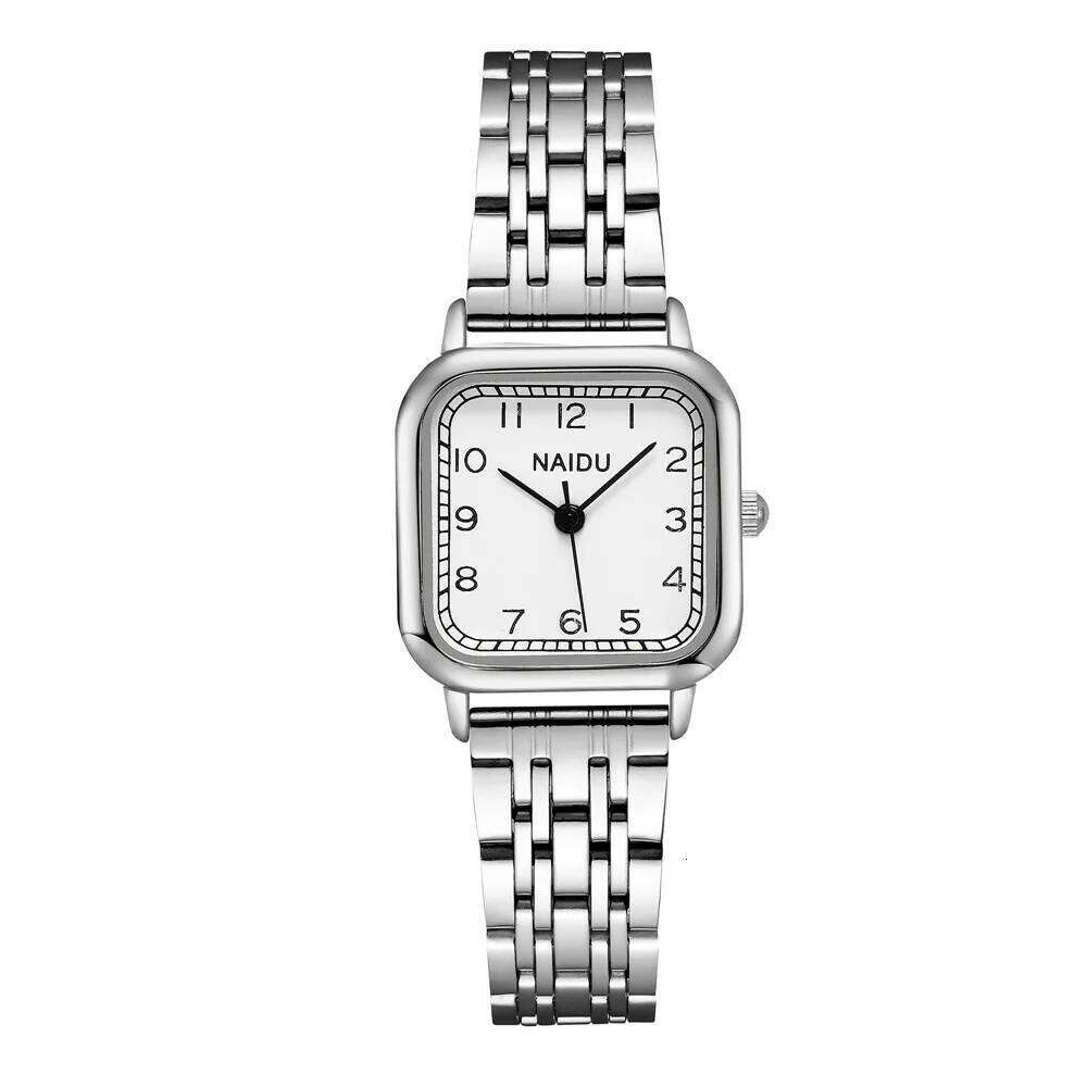 fashion small dial silver steel band women quartz dress H260228
