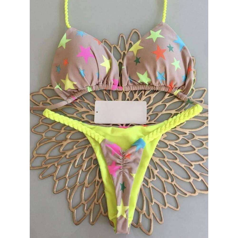 High Waist Swimsuit Sexy Thong Bikini Set Zebra Print Brazilian Swimwear 2023 New Biquini Swim Bathing Suits Women Z260301