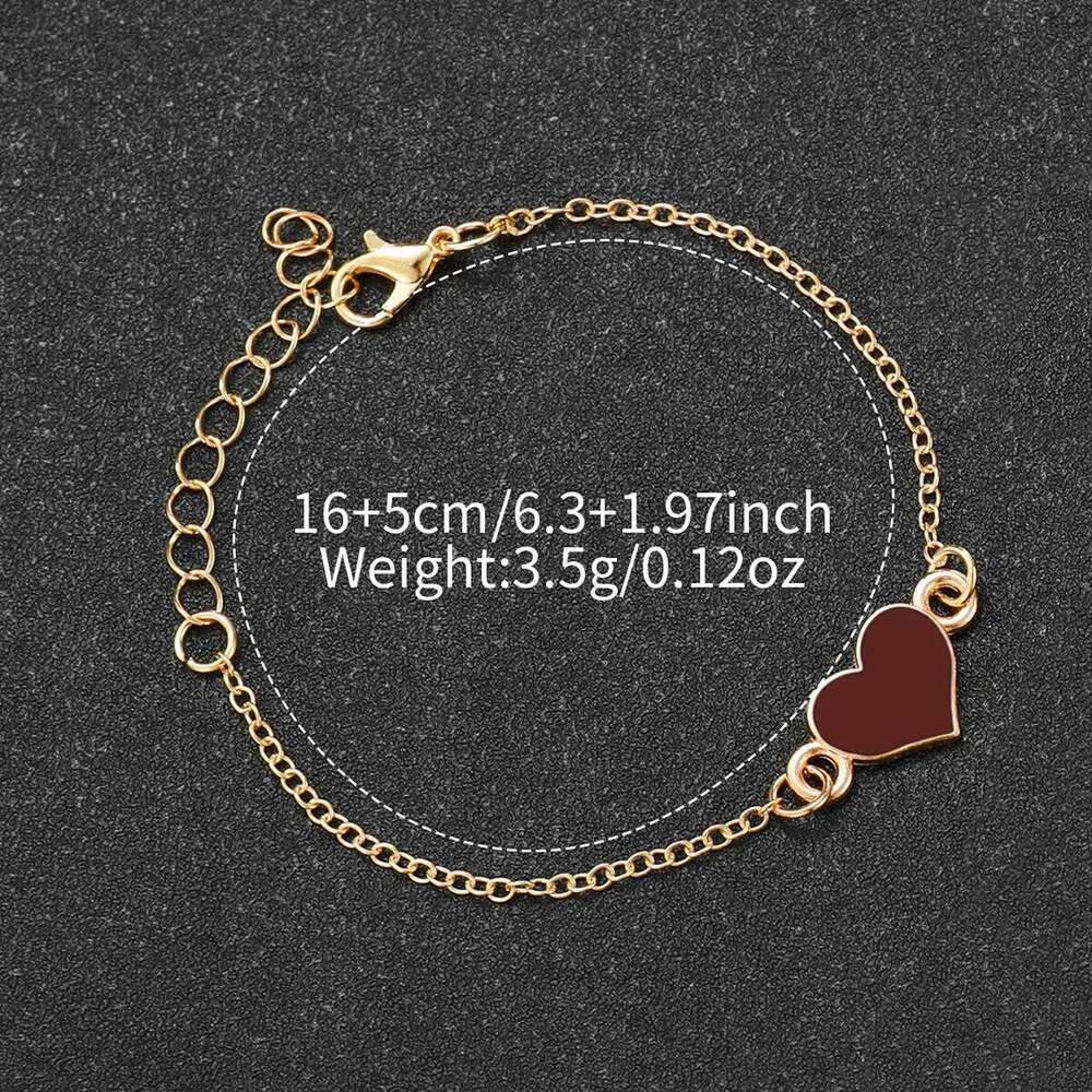 2/4PCS Fashion Square Silicone Strap Women Wrist With Heart Set Reloj Mujer Girls Clock GiftWithout Box H260228