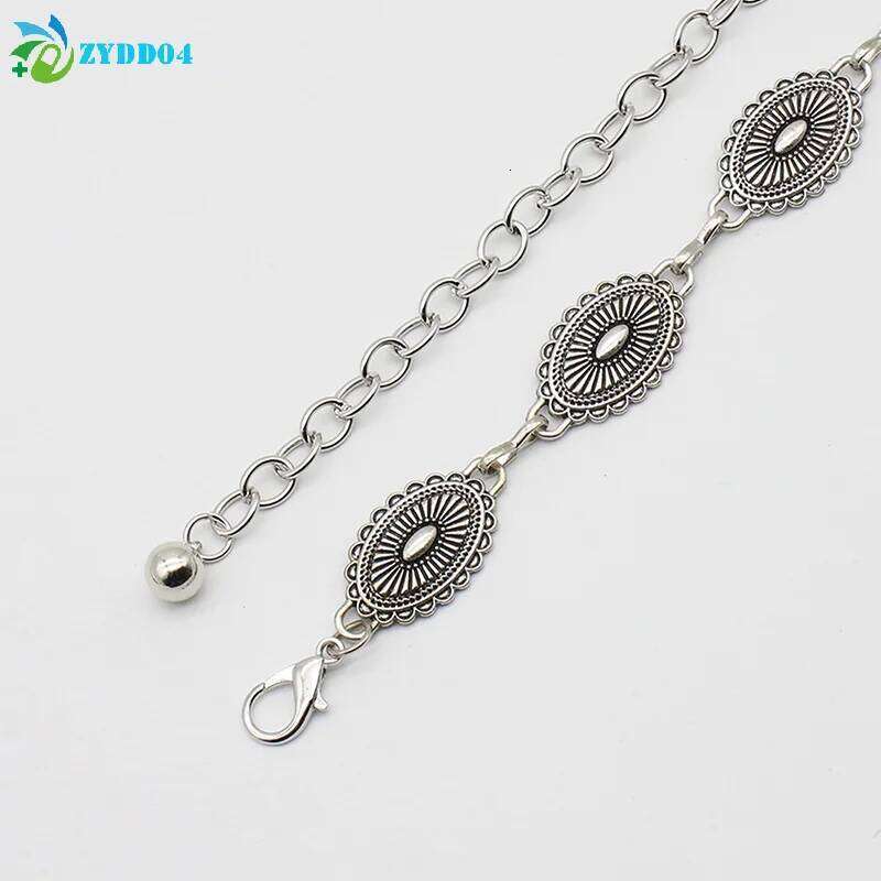 1PCS Retro Versatile Ethnic Style Metal Bohemian Belt For Women Sweater Chain Waist Seal Body Decor Accesso H260228