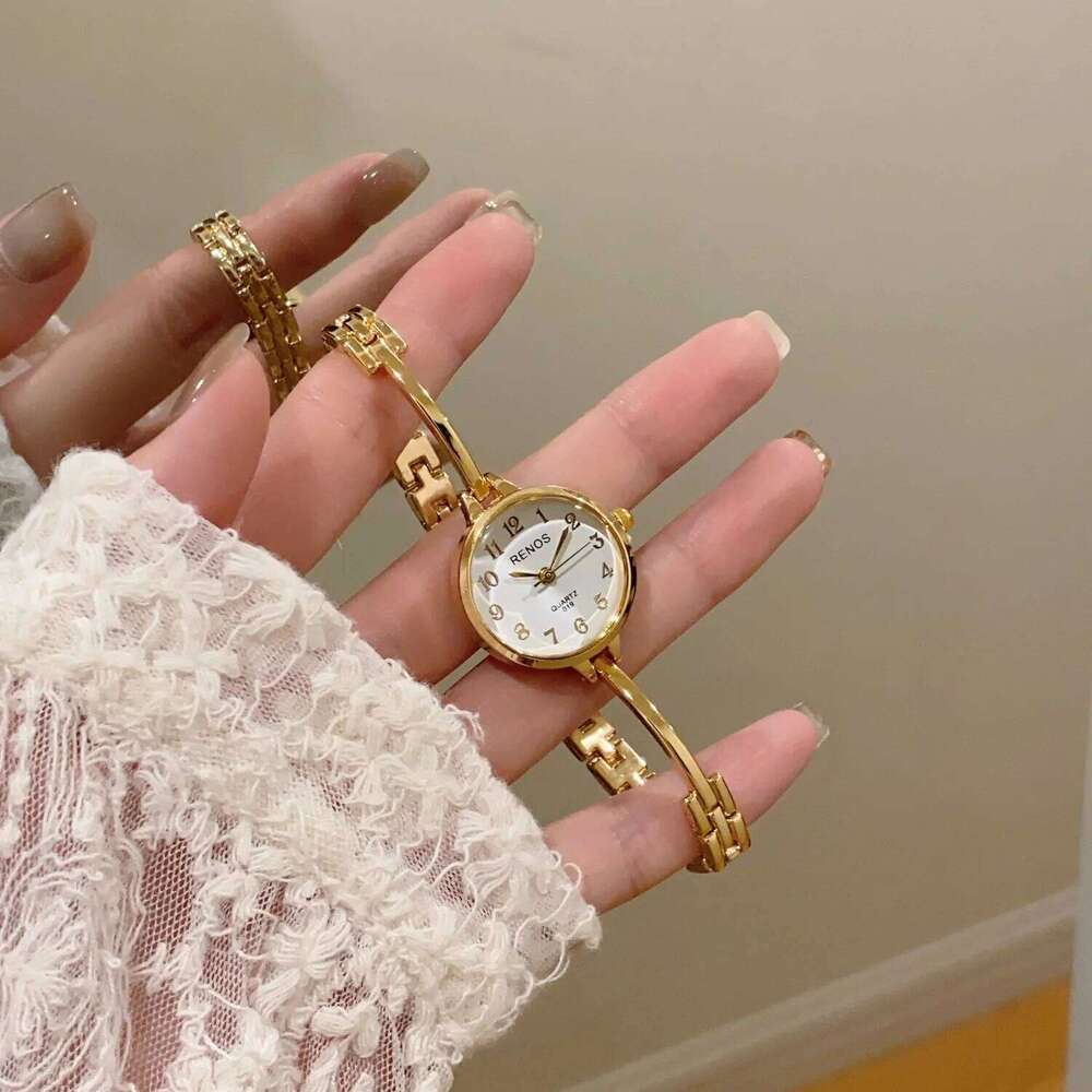 Golden For Women Small Dial Ladies Wrist Elegant Quartz Female Clock es Fashion Gift reloj mujer H260228