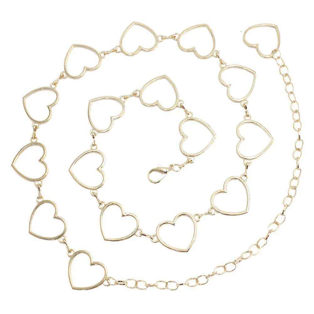 Golden Shaped Metal Hook Delicate Waist Belt Decorative Fashion Accessory Women Bikini Bride Chain H260228