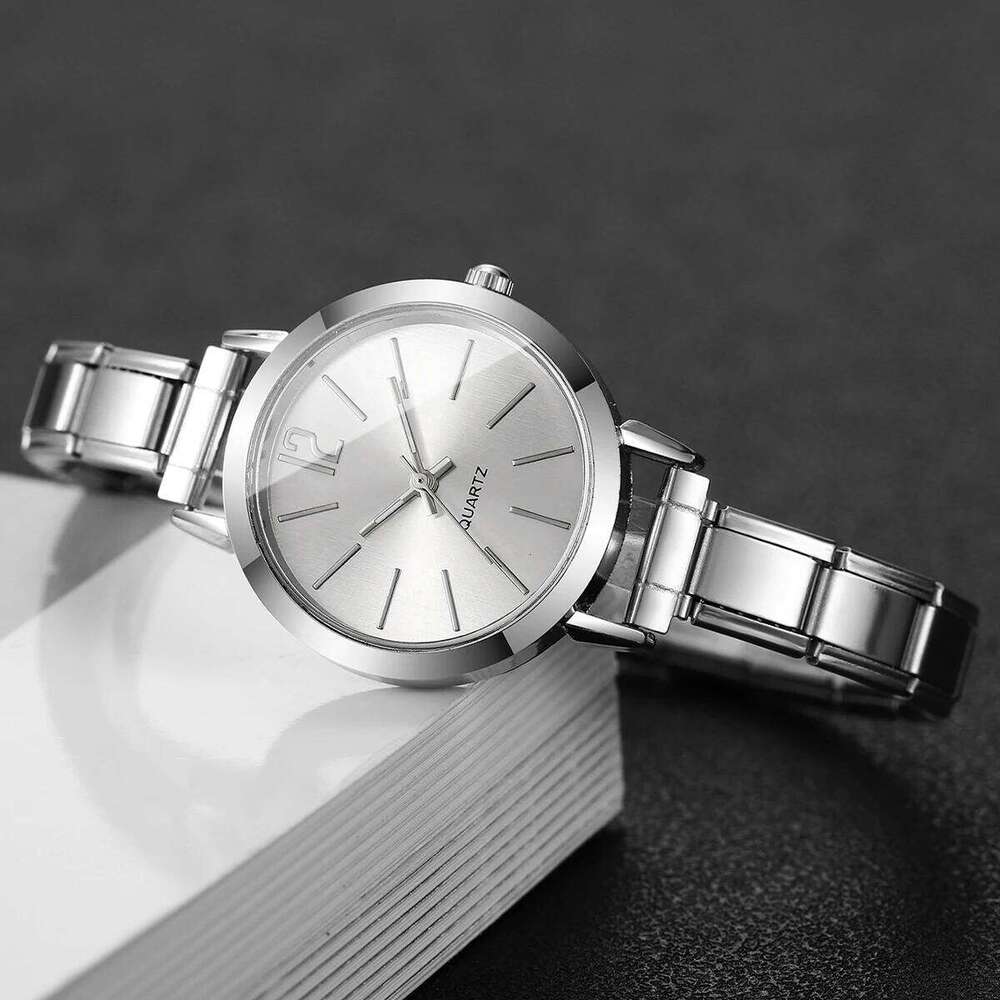 Fashion Simple Alloy Thin Strap Analog Quartz es Ladies Casual Arabic Dial Wrist Relogio FemininoWithout Box H260228