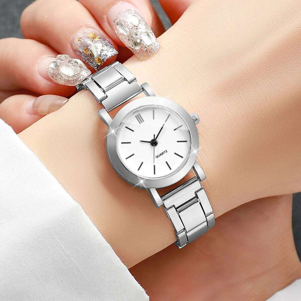 Simple Small Dial Women Ladies Fashion Analog Quartz Girls Clock Reloj MujerWithout Box H260228