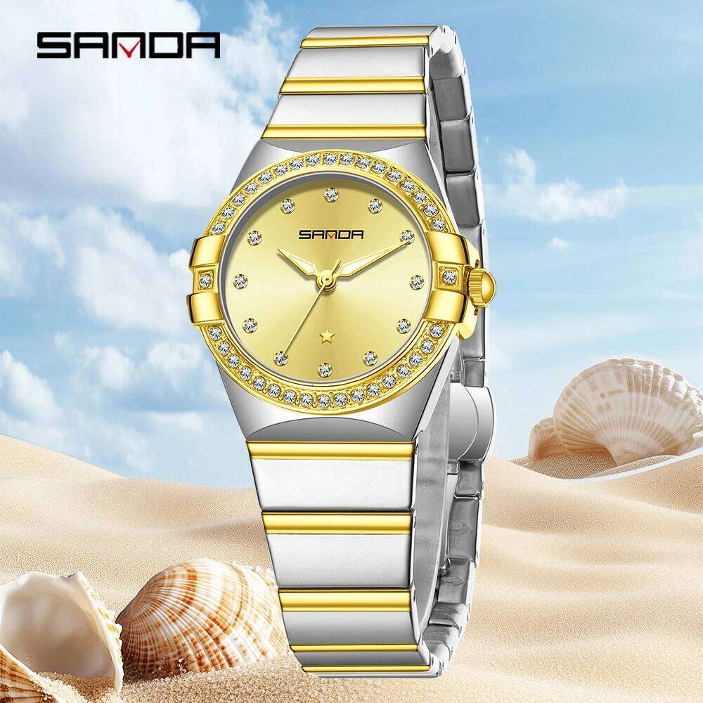 SANDA 1148 Simple and Elegant Quartz Retro Waterproof Fashion Business Women's H260228