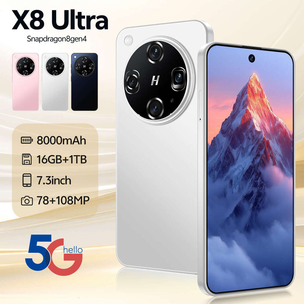 Well-known Brand Cross-border Exclusive X Ultra Android Smartphone T Factory Wholesale Best-selling CKS