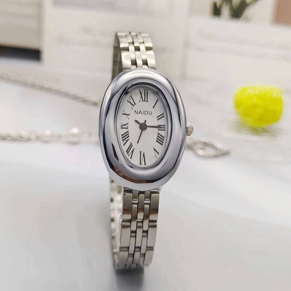 2025 New Oval Beautiful Ladies es with Stainless Steel Strap for Girl Student Quartz Minimalist Women Wristes Hot Sale H260228
