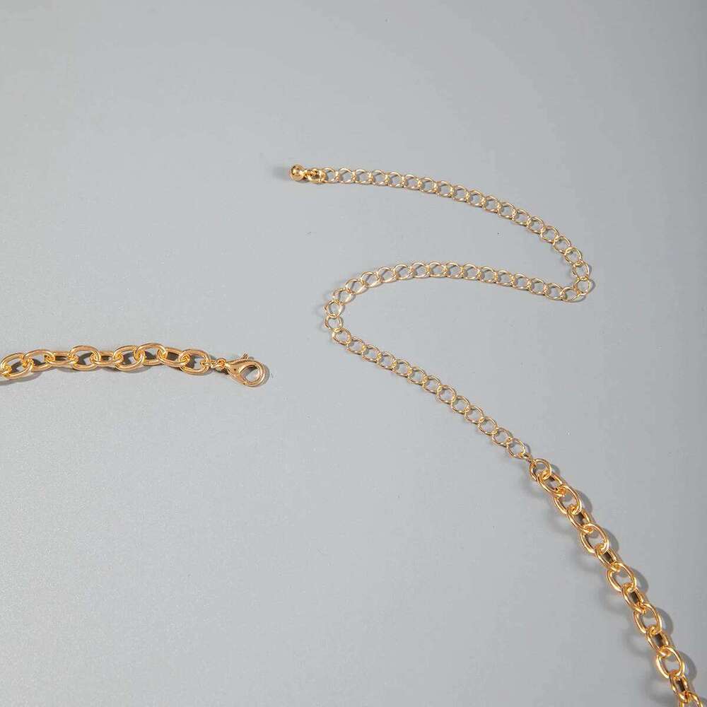 Docona Bohemian Sea Star Conch Waist Women Summer Beach Party Shell Imitation Pearl Body Chain Holiday Accessories H260228