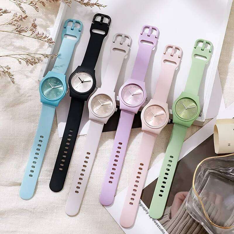Brand Silicone Strap Quartz for Women Casual Fashion Ladies Wrist Montre Femme Clock Reloj Mujer Dropshipping H260228