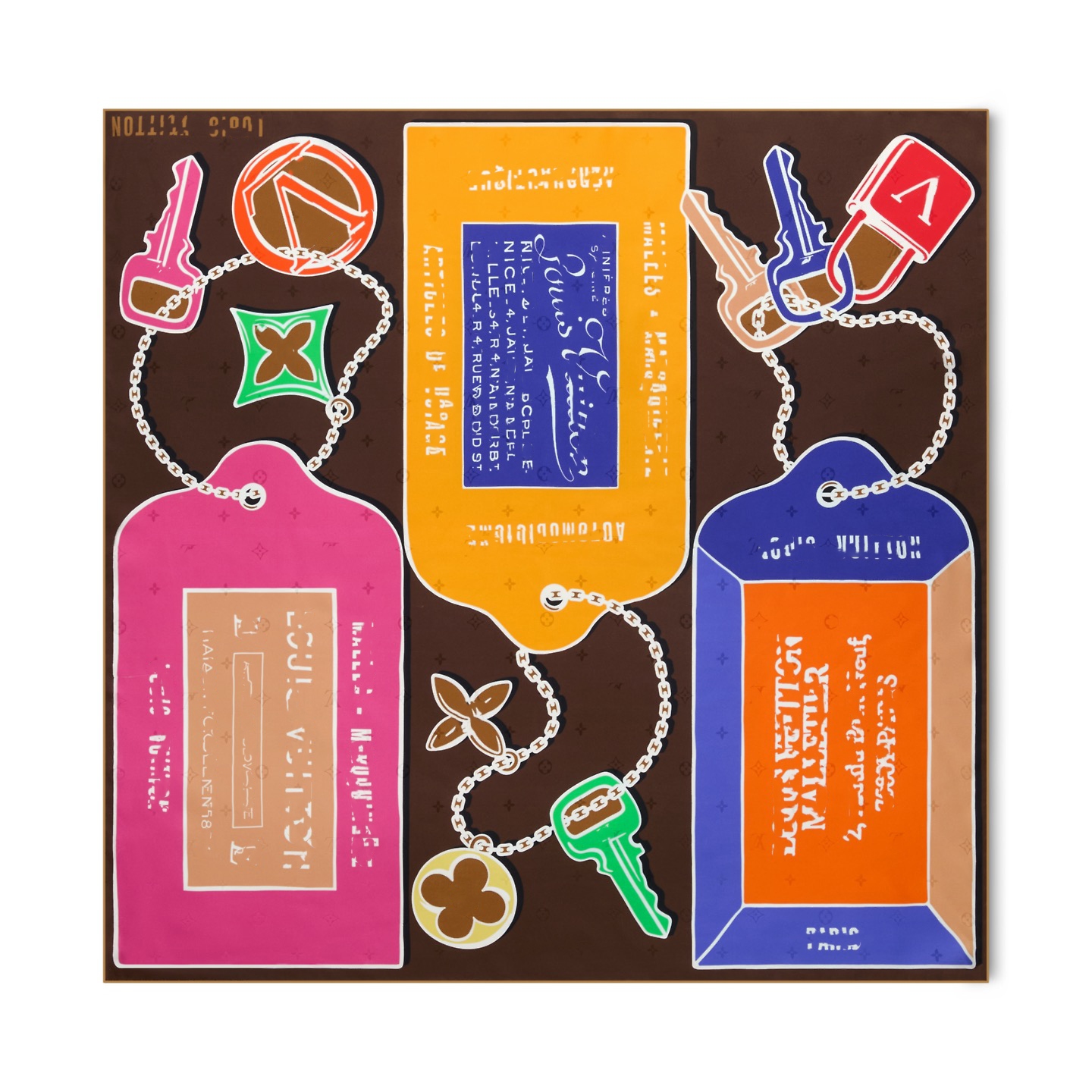 M97963Silk Scarves … - image