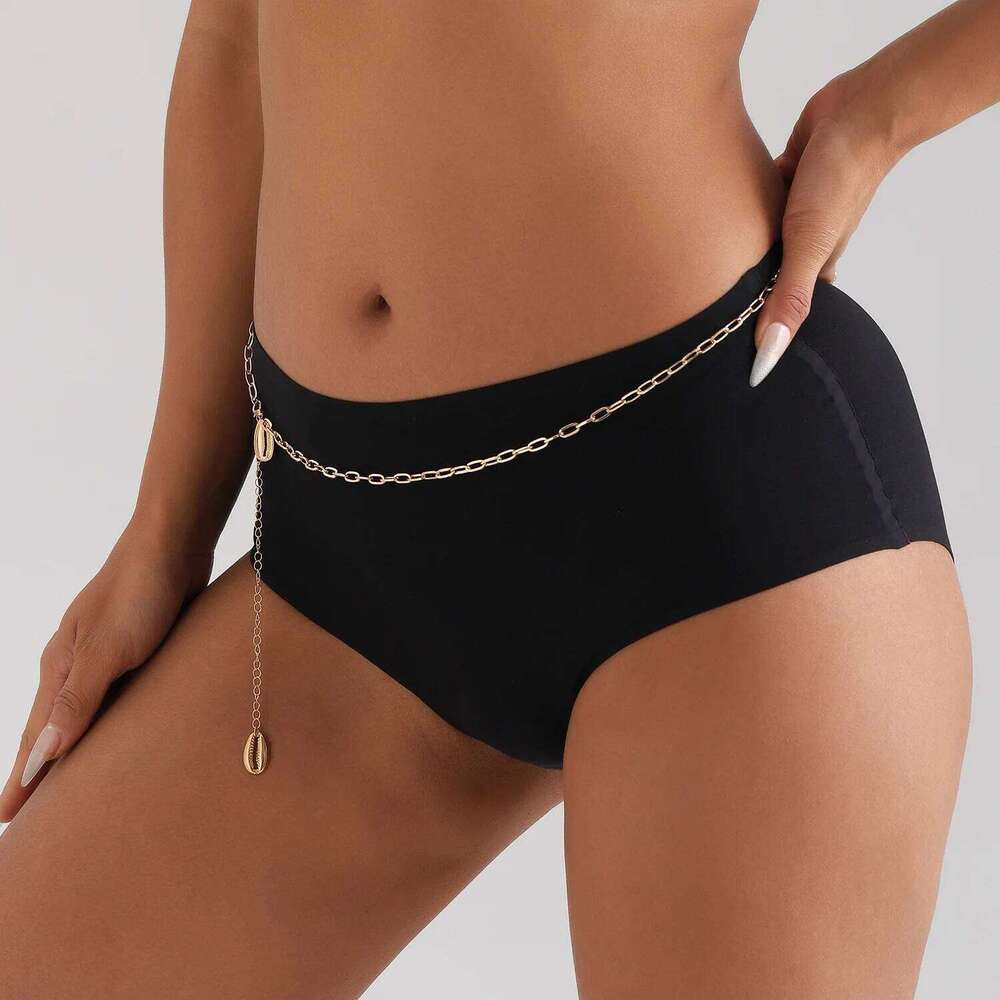 Women New Multi Imitation Layer Rhinestone Body Chains Waist Belly Chain Woman Sexy Beach Jewelry H260228