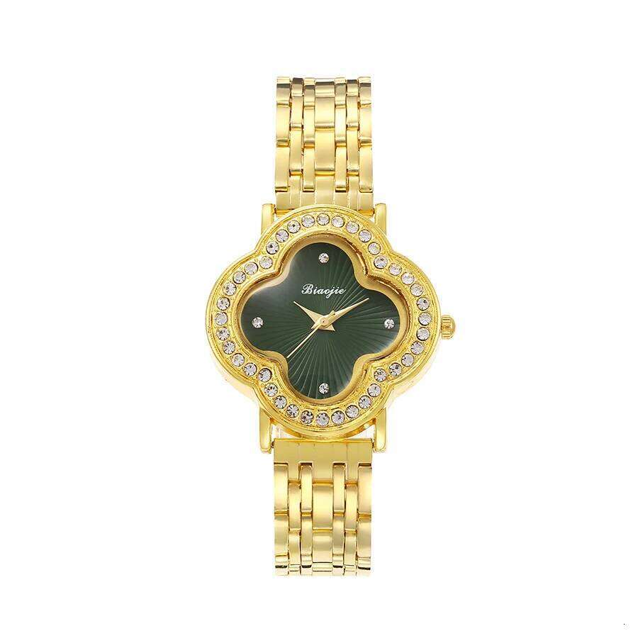 New four-leaf clover hand chain with diamond leisure quartz women's wrist for students in summer graduation season. H260228