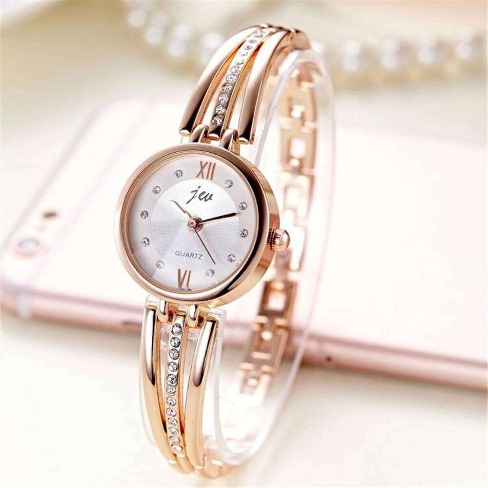 Fashion Rhinestone Steel quartz women wrist H260228