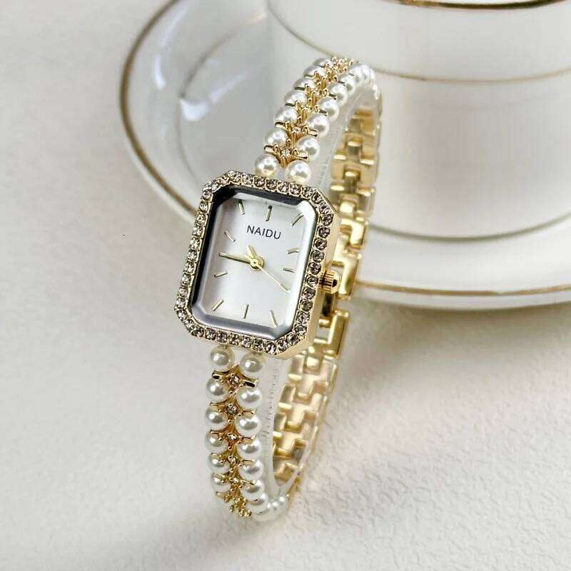 Women's Light Imitation Pearl Quartz H260228