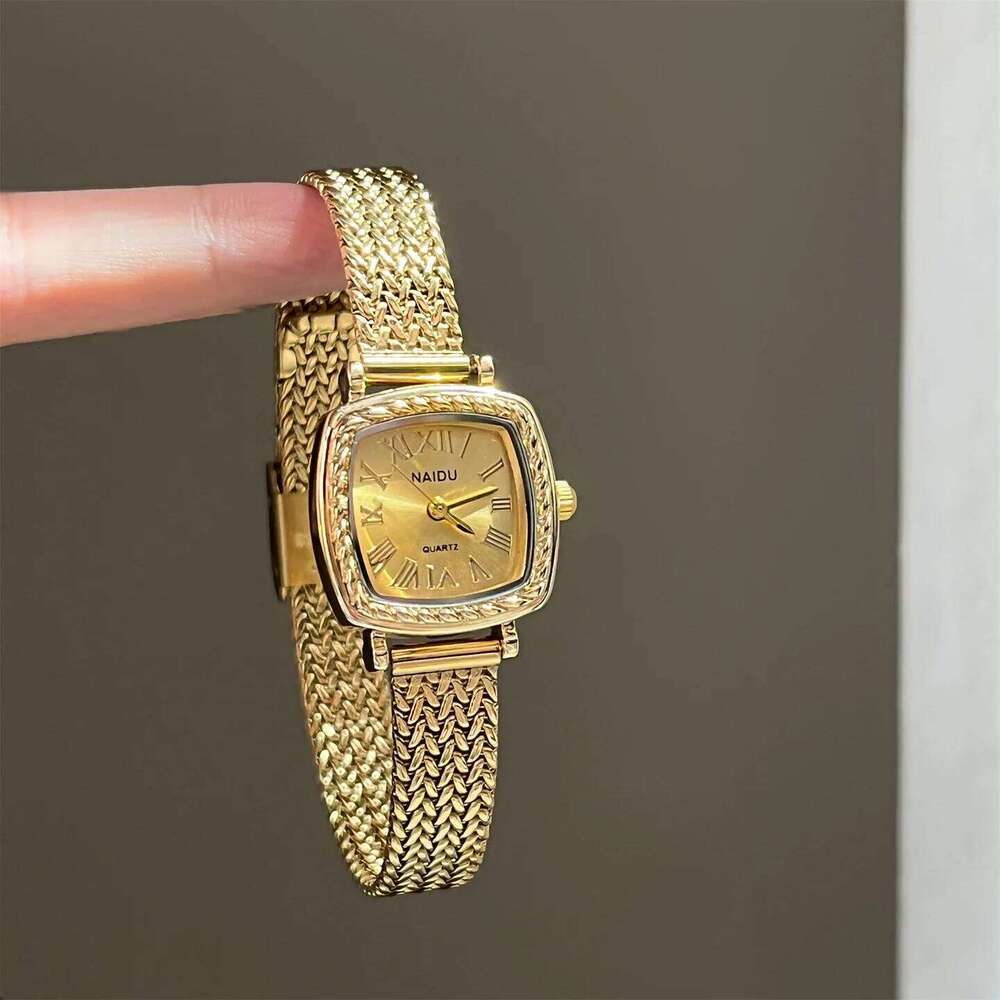 Vintage Exquisite Stainless Steel Strap Women Wrist Fashion Clock Gift Ladies Quartz es Relojes Para Mujer H260228